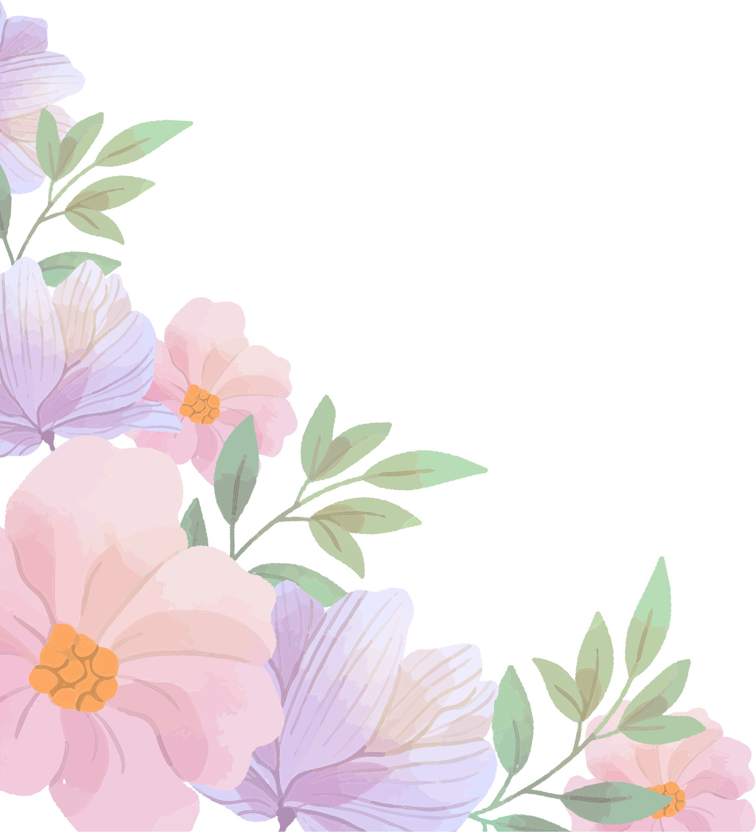 Bottom Left Flower
